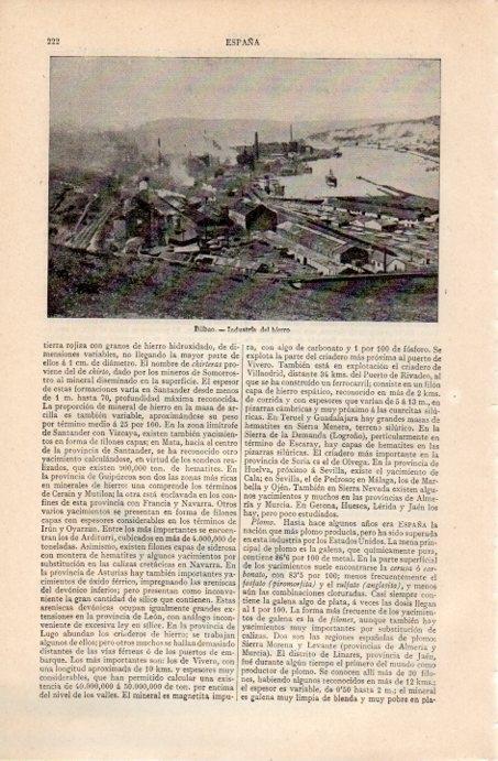 LAMINA V07127: Industria del hierro en Bilbao