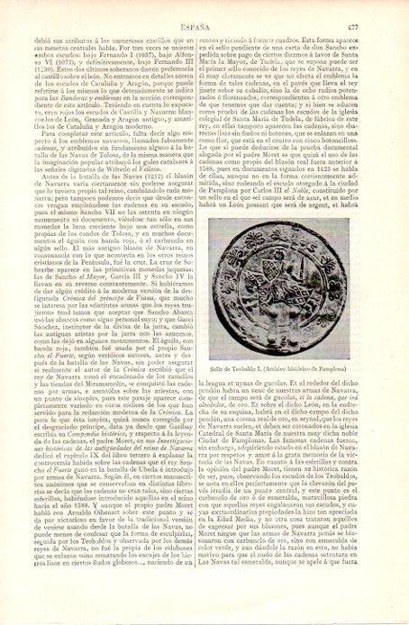 LAMINA V07253: Sello de Teobaldo I