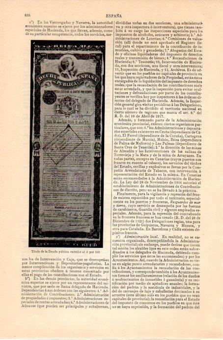 LAMINA V07244: Titulo de la Deuda Publica exterior al 4 por 100