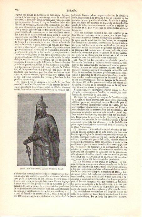 LAMINA V07242: Jaime I el Conquistador por mosen Bosch