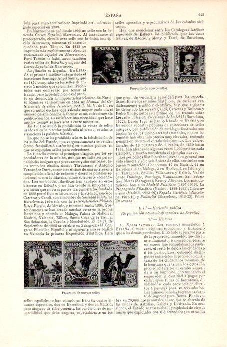 LAMINA V07241: Proyectos de nuevos sellos de España