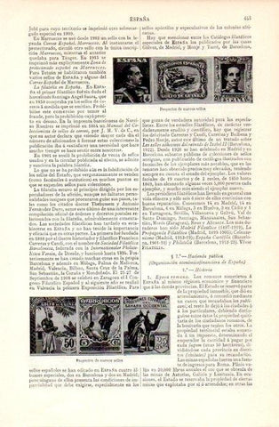 LAMINA V07241: Proyectos de nuevos sellos de España