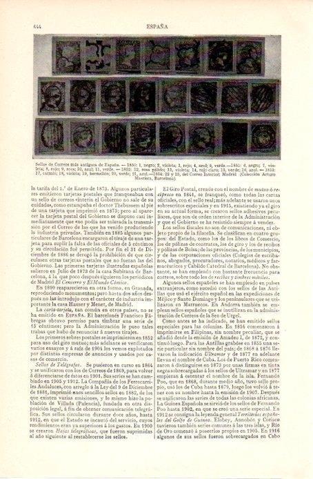 LAMINA V07240: Sellos de correos mas antiguos de España