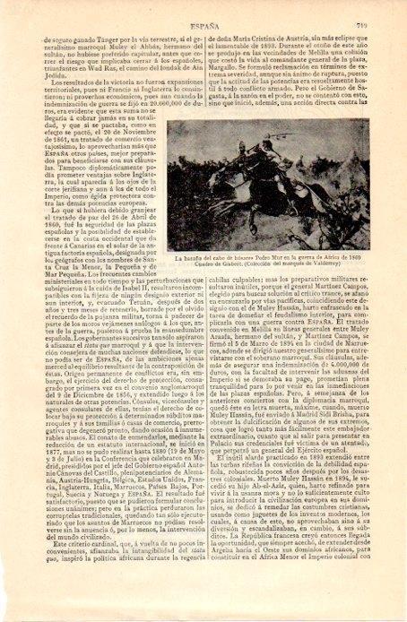 LAMINA V07266: Hazaña de cabo de husares Pedro Mur por Gisbert