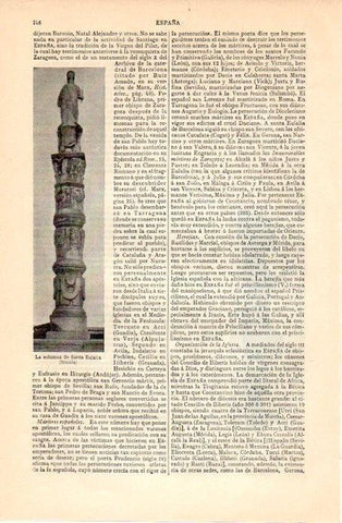 LAMINA V07273: Columna de Santa Eulalia en Merida