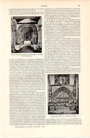 LAMINA V07277: Sepulcro de Ordoño II en Leon