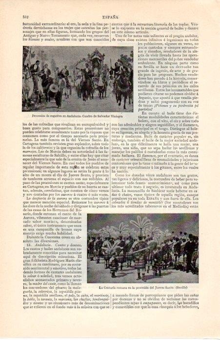 LAMINA V07197: Centuria romana en la procesion del Jueves Santo en Sevilla