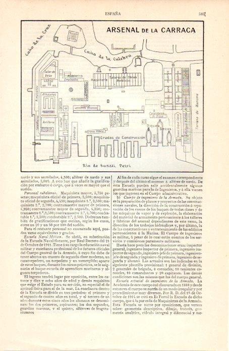 LAMINA V07219: Plano del arsenal de la Carraca
