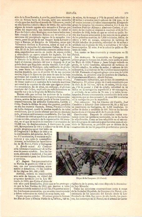 LAMINA V07217: Dique de la Campana en El Ferrol