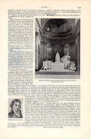 LAMINA V06938: Monumento a la Convencion Nacional en el Panteon