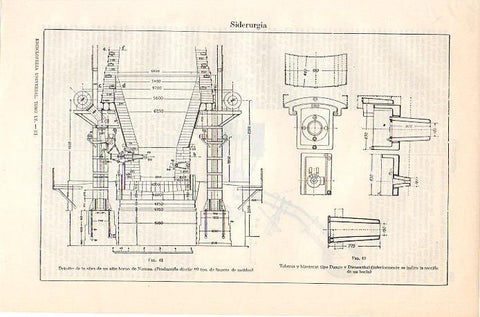 LAMINA V06960: Alto horno de Nassau