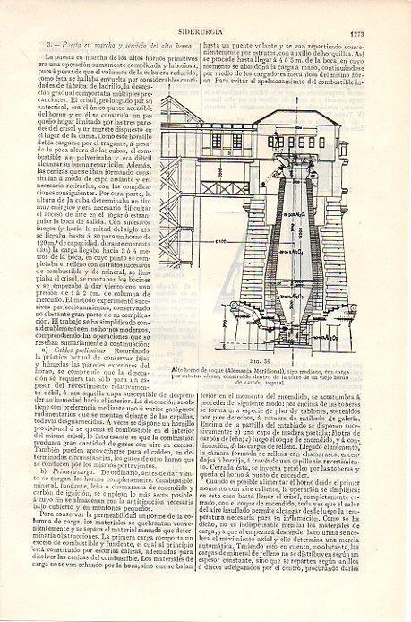 LAMINA V06958: Alto horno de coque en Alemania