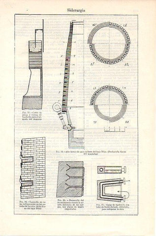 LAMINA V06957: Alto horno del bajo Rhin
