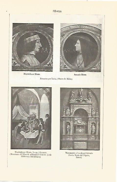 LAMINA V06882: Maximiliano Sforza