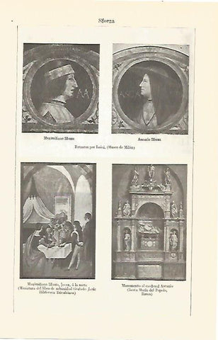 LAMINA V06882: Maximiliano Sforza