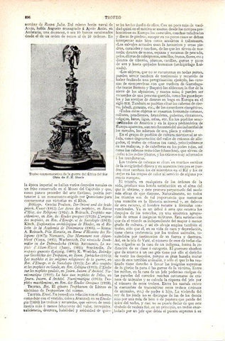 LAMINA V07056: Trofeo de la guerra del Africa del Sur