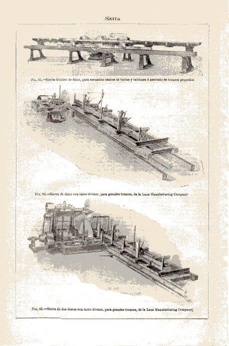 LAMINA V07036: Sierras de Lane Manufacturing Company