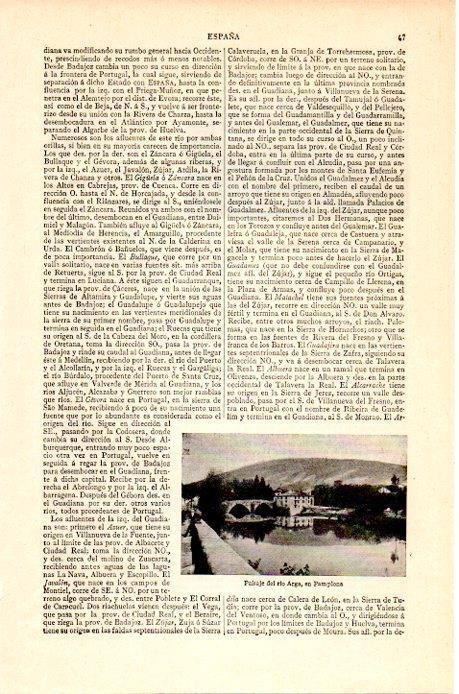 LAMINA V07081: Rio Arga en Pamplona