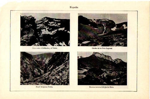 LAMINA V07076: Montañas de España