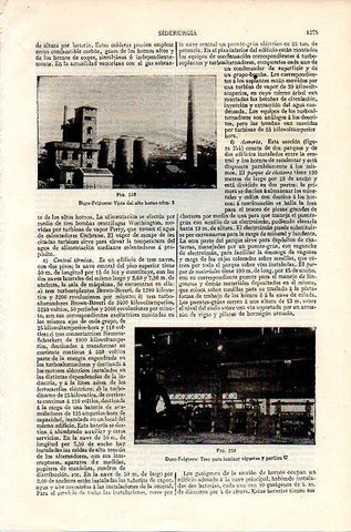 LAMINA V06999: Duro Felguera alto horno numero 3