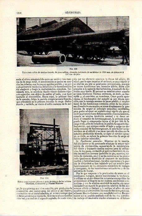 LAMINA V06989: Tubo de cañon de marina frances