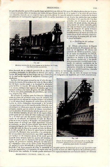 LAMINA V06984: Altos hornos en America del Norte