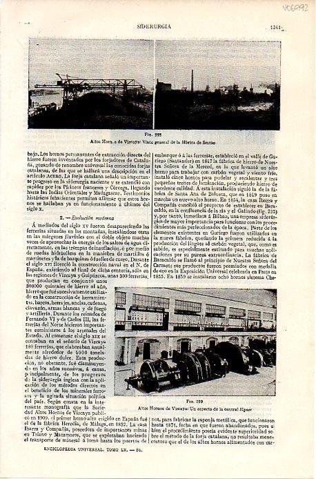 LAMINA V06992: Altos Hornos de Vizcaya