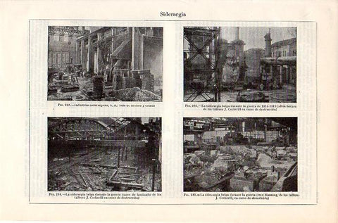 LAMINA V07006: La siderurgia en Belgica en 1914-1918