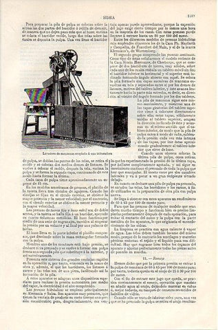LAMINA V07013: Lavadora de manzanas
