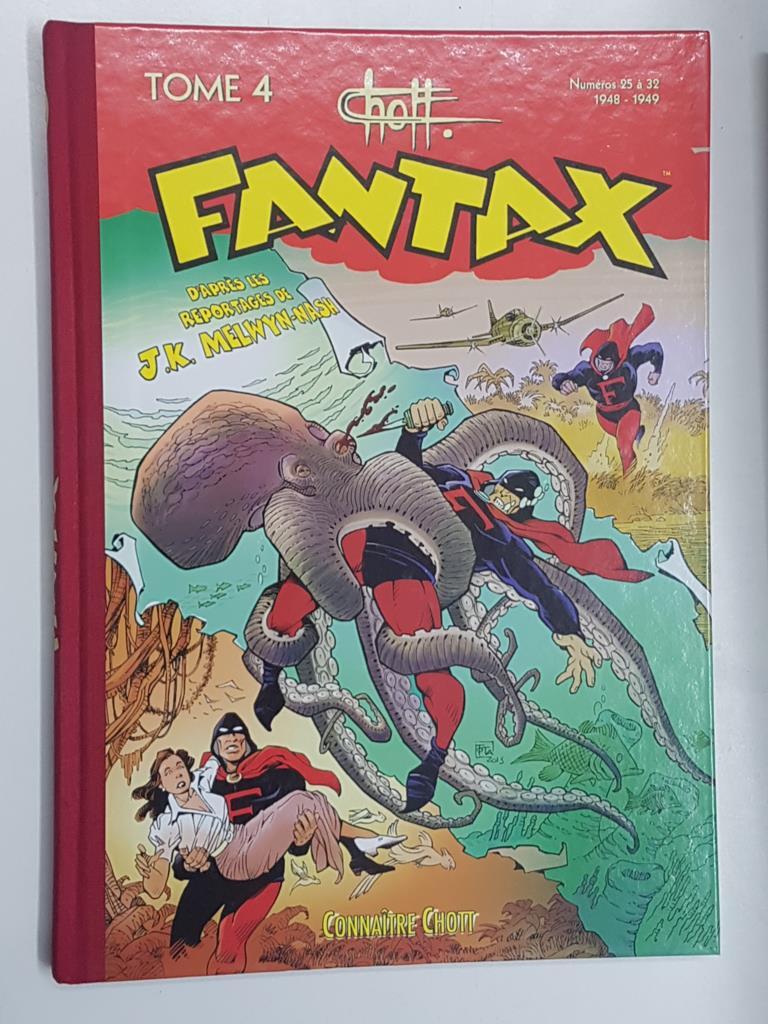 Fantax tome 4, numeros 25 a 32 (1948-1949). Le Gentleman Fantome
