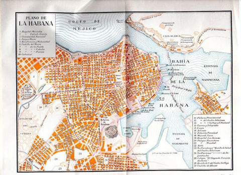 LAMINA V08495: Plano de La Habana