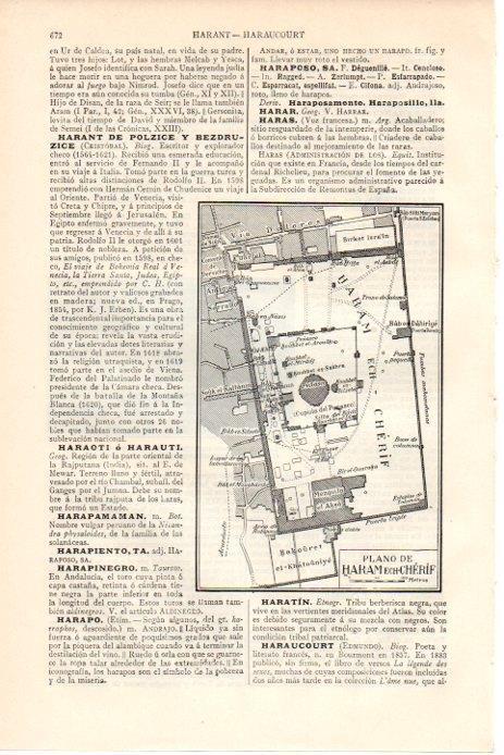 LAMINA V08543: Plano de Haram ech-Cherif