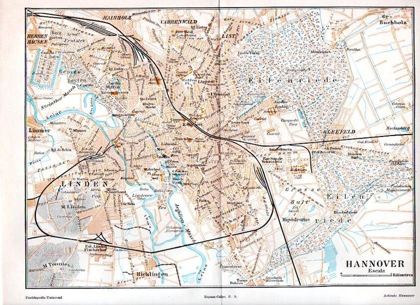LAMINA V08539: Plano de Hannover