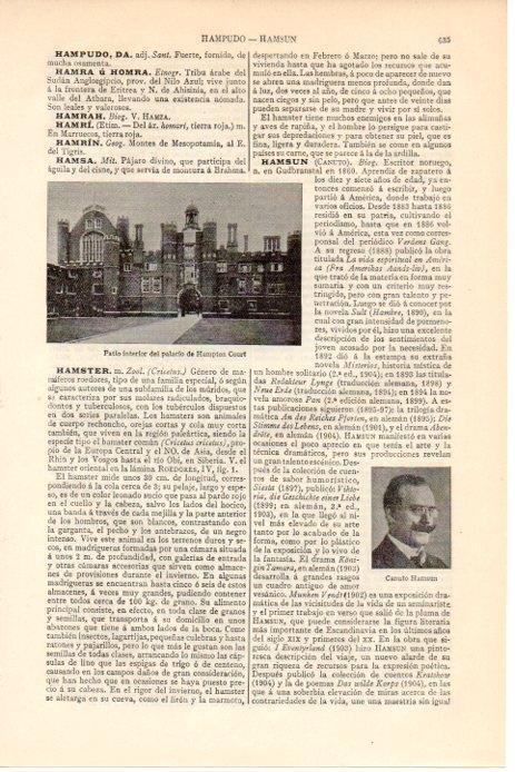 LAMINA V08536: Palacio de Hampton Court