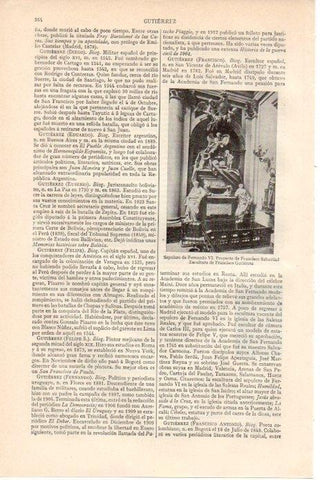 LAMINA V08483: Sepulcro de Fernando VI
