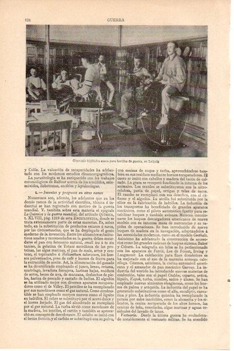 LAMINA V08432: Gimnansio para heridos en Leipzig