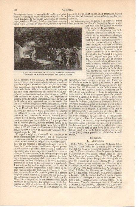 LAMINA V08439: Misa de Nochebuena en el fuerte de Douaumont en 1916