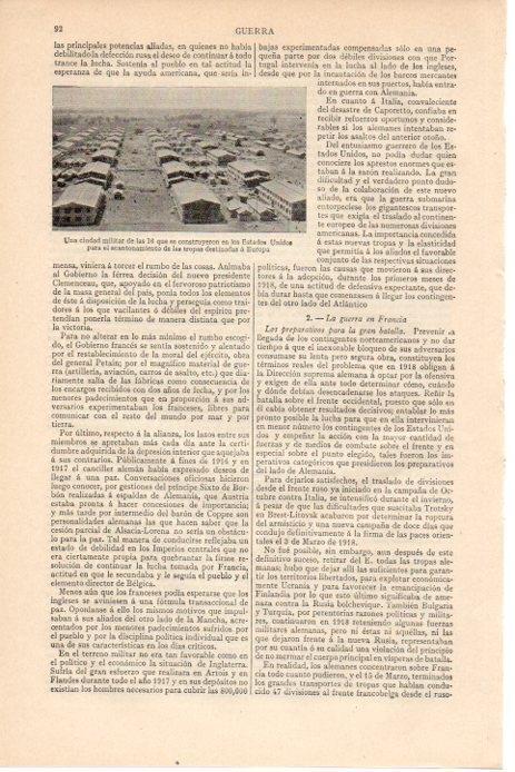 LAMINA V08420: Ciudad militar en los Estados Unidos para la tropas destinadas a Europa