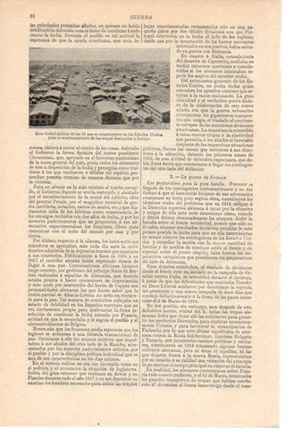 LAMINA V08420: Ciudad militar en los Estados Unidos para la tropas destinadas a Europa