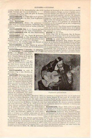 LAMINA V08474: El guitarrista, por Luis Graner