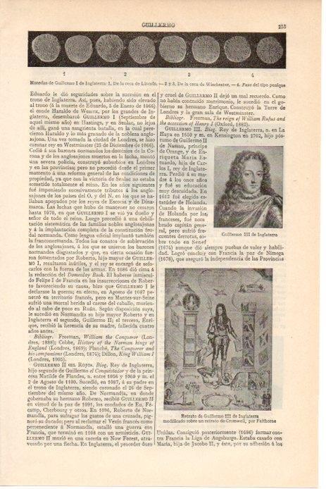 LAMINA V08464: Guillermo III de Inglaterra, por Faithorne