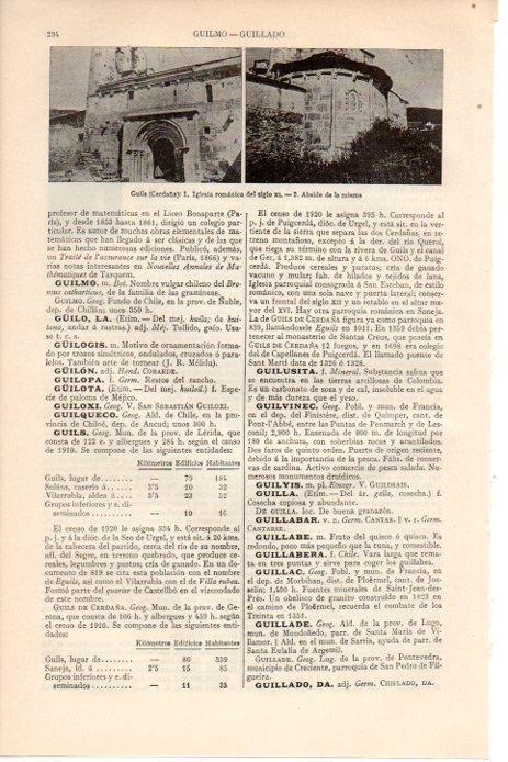 LAMINA V08458: Iglesia de Guils, Lleida