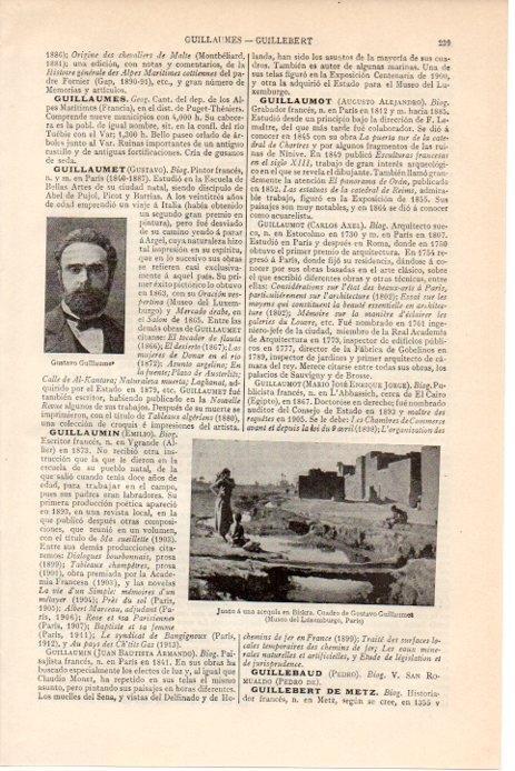 LAMINA V08460: Junto a una acequia en Biskra, por G. Guillaumot
