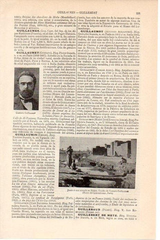 LAMINA V08460: Junto a una acequia en Biskra, por G. Guillaumot