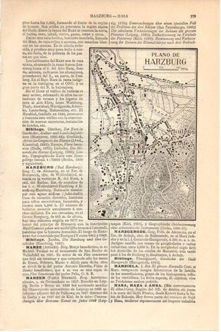 LAMINA V08558: Plano de Harzburg