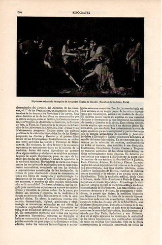 LAMINA V08697: Hipocrates rehusando los regalos de Artajerjes, por Girodet