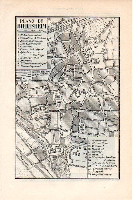 LAMINA V08686: Plano de Hildesheim