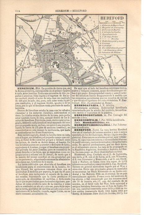 LAMINA V08626: Plano de Hereford