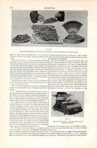 LAMINA V08224: Maquina de escribir Yost
