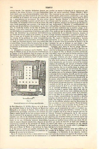 LAMINA V08260: Planta del templo de la Esfinge